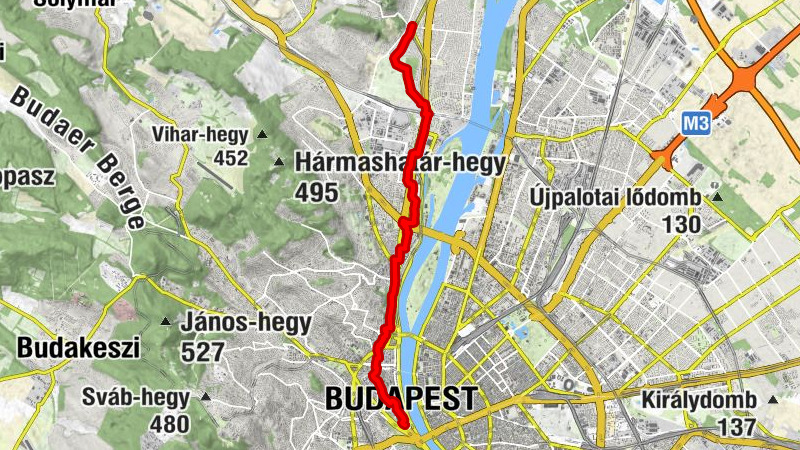 ST211 Csillaghegy - Budapest