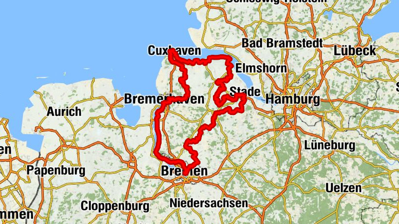 Vom Teufelsmoor zum Wattenmeer: Altes Land am Elbstrom Abschnitt