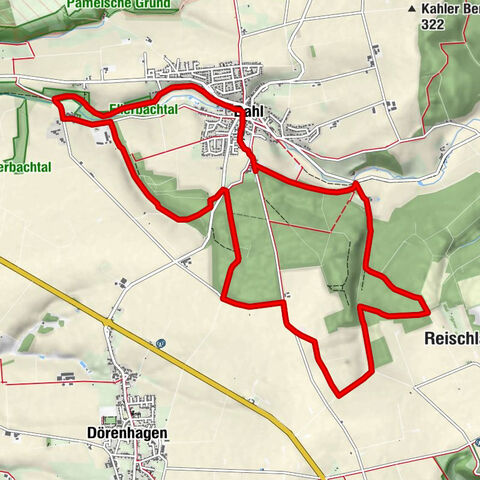 Paderborner Karstrundweg - Vom Ellerbachtal auf die Hochfläche