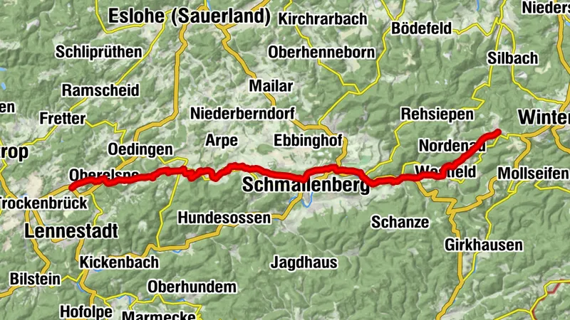 Jakobsweg im Schmallenberger Sauerland