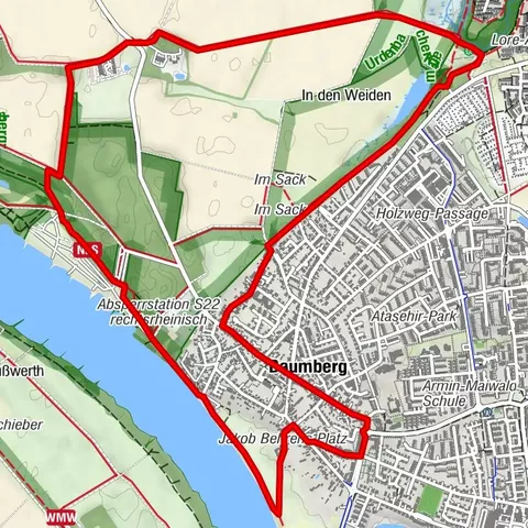 Entdeckerschleife Baumberger Aue