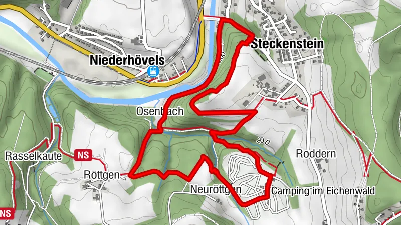 Erlebnisweg Sieg | Räuberweg | Mittelhof / Wissen