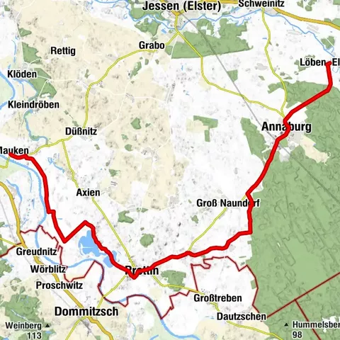 Annaburger Zweistromweg