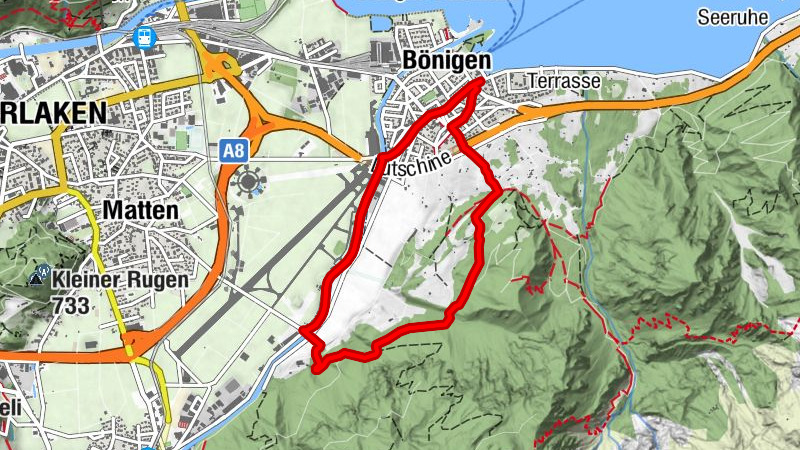 Sytiberg circular hiking route