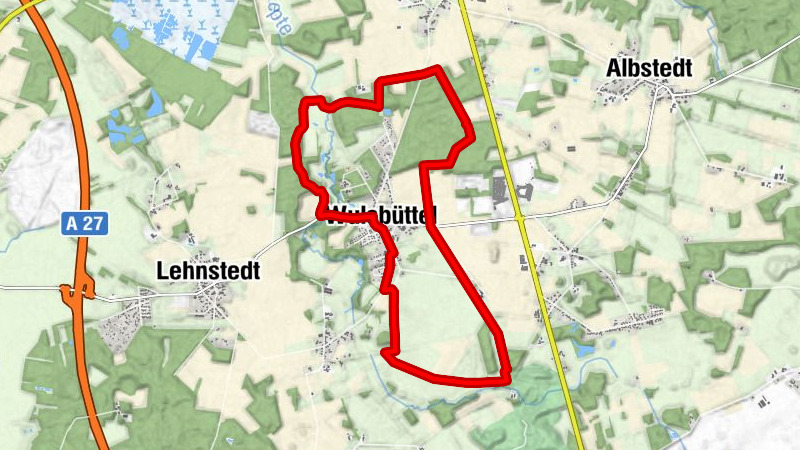 Kirchrundweg Wulsbüttel