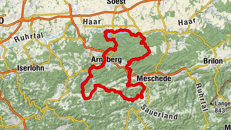 Bike Arena Sauerland - Drei-Seen-Schleife
