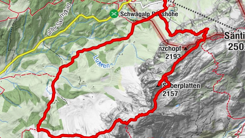 Von der Schwägalp über Tierwies zu den Silberplatten