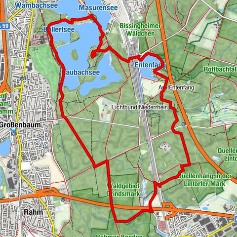 Wälder, Bäche und Seen - Entdeckertour im Duisburger Süden