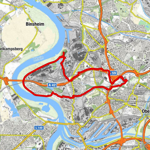 Highlights der Industriekultur - aussichtsreiche Wanderung durch den Duisburger Norden