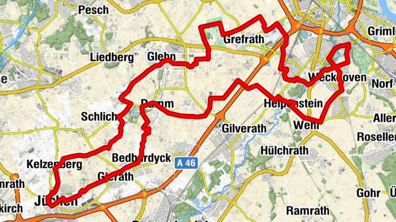 30. Niederrheinischer Radwandertag 2023 - Routentipp 89