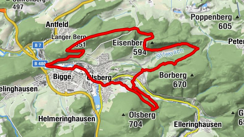 1. Etappe Kneipp WanderWeg Olsberg- Quellentour
