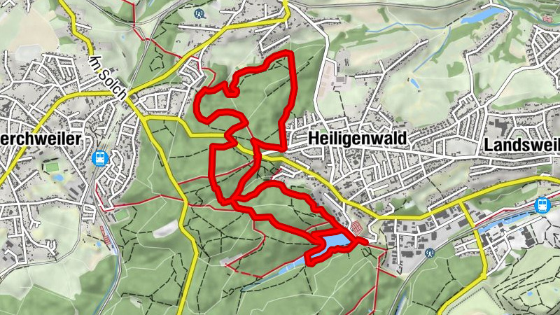 Nordic Walking Park Itzenplitzer Weiher-Tafelbrunnenweg