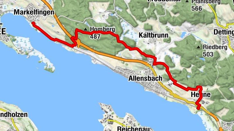 Winterwanderung von Hegne nach Markelfingen