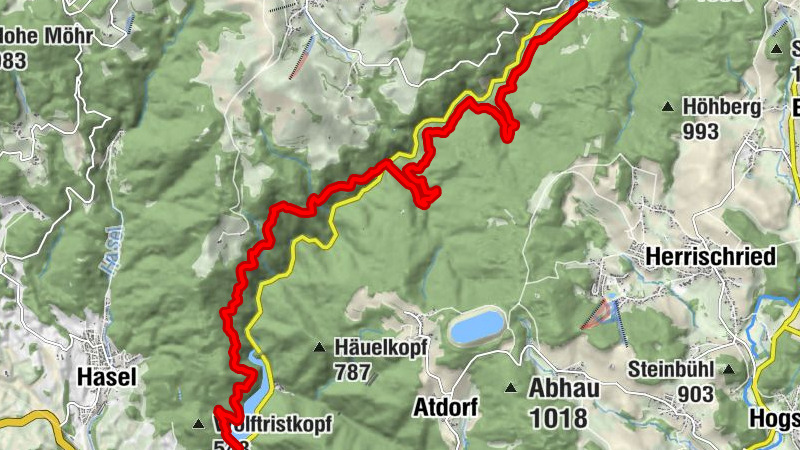 Der Schluchtensteig mit Kindern - Wehraschlucht