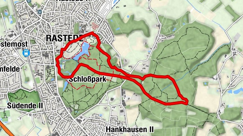 Schlosspark Rastede und Eichenbruch