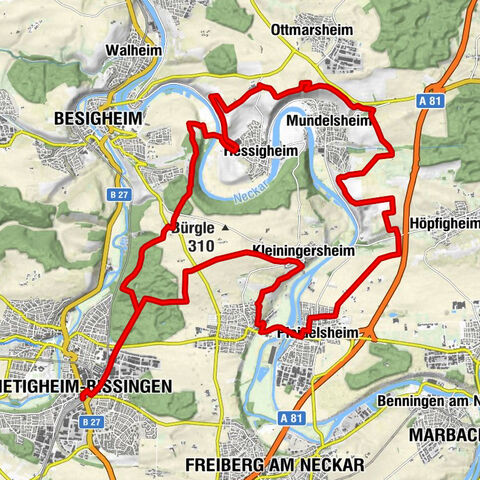 Gravel-Genuss-Tour: Felsengartenkellerei Besigheim