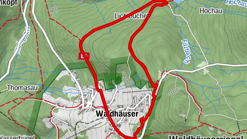 Rundweg Zaunkönig - Von Waldhäuser zur Martinsklause
