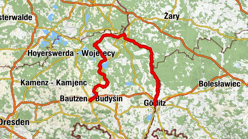 Verlängertes Familienwochenende auf dem Zwillingsradweg (zwischen Bautzen, Bad Muskau und Görlitz)