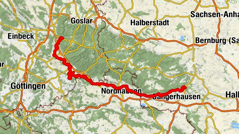 Karstwanderweg Südharz | mit der Südvariante im Landkreis Göttingen