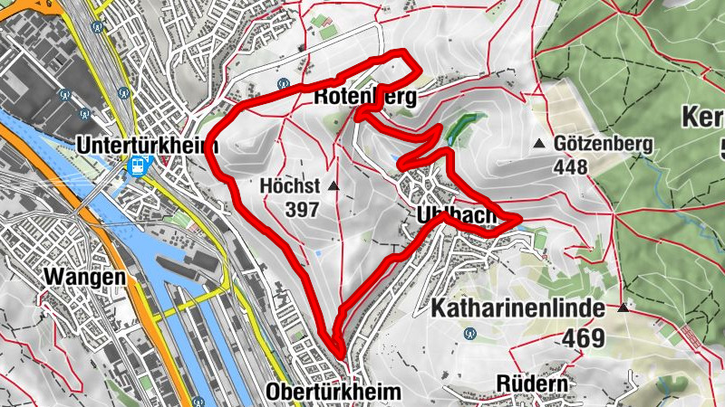 Weinwanderweg Stuttgart