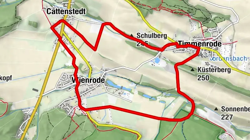 Rundwanderweg Cattenstedt Timmenrode Wienrode