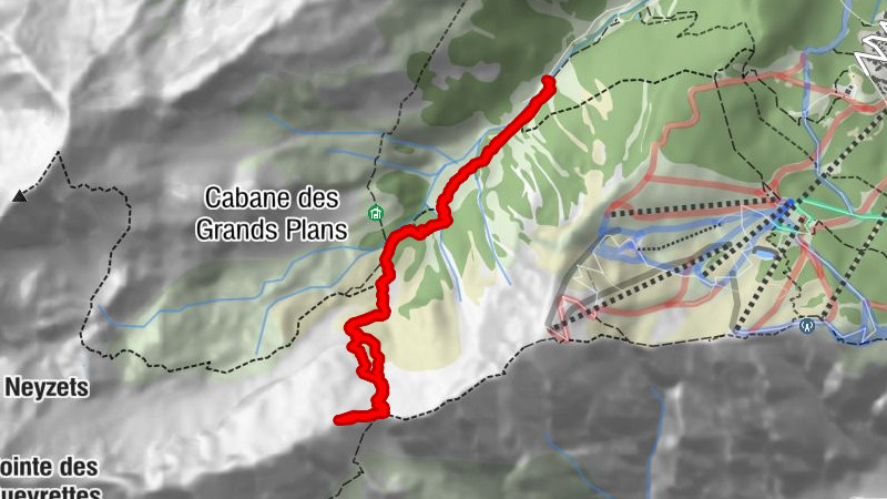 Vallon de Narreyroux and Col Du Bal