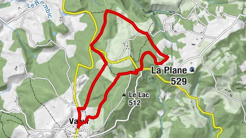 Mountainbike-Rundkurs Nr. 20 Le Dolmen