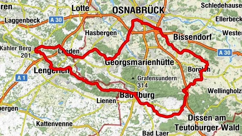 Rennradtour - Bergtour mit Abstecher