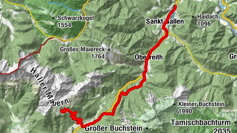 Anbindung Grabneralm-Sankt Gallen
