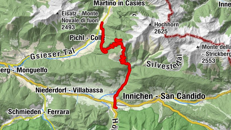 Gsiesertal in Südtirol 