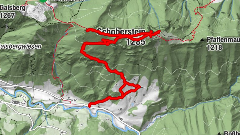Schoberstein (Molln) / Koglerstein / Gipfel der Lust