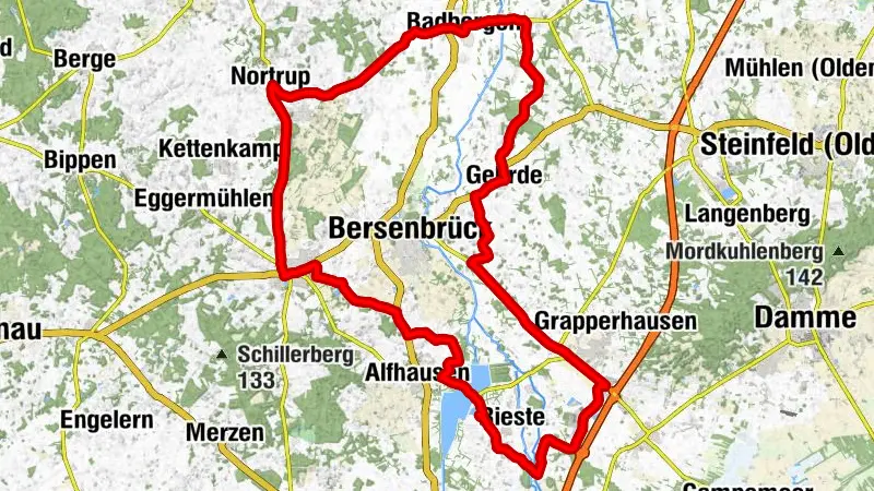 Rennradtour - Höfe und Schlösser