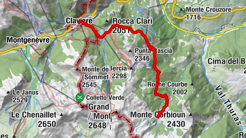Claviere - Sagna Longa - Schwarzer See