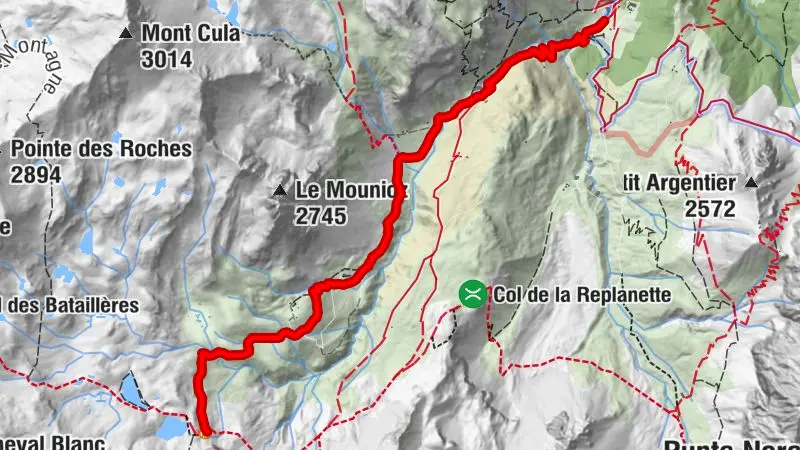 Mont Thabor 3-day hike - Stage 2 - From the Thabor refuge to the washhouse