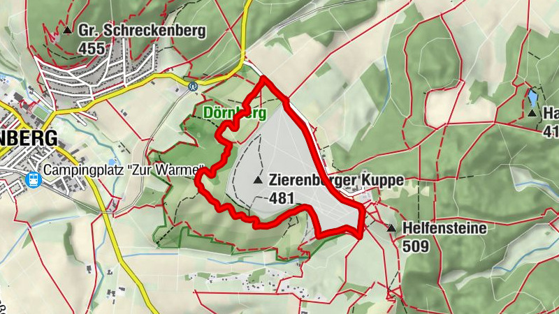 Alpenpfad  (Zierenberg, Naturpark-Rundweg 1)