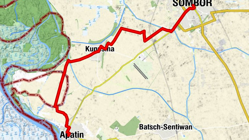 ST318 Sombor - Apatin