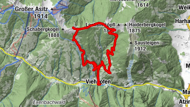 📸PANORAMAWEG - Lochalm - Viehhofener Lacke - Geierkogel
