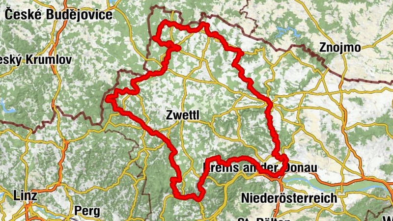 Waldviertel Radroute