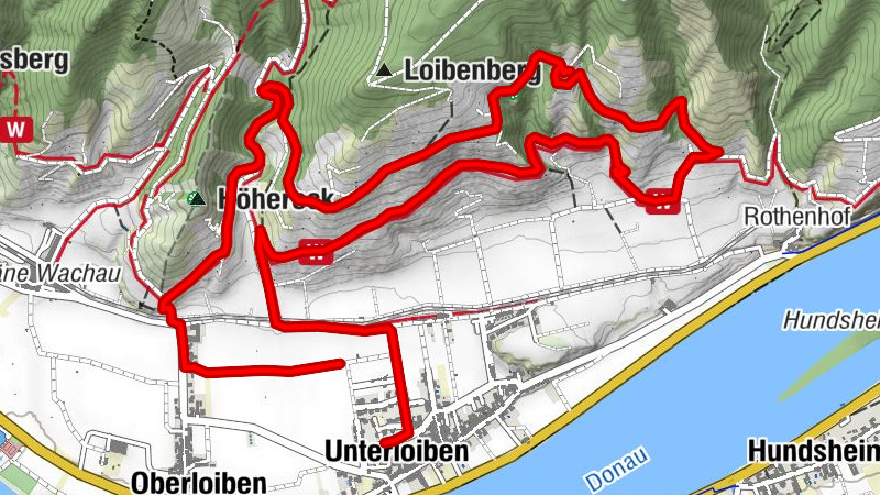 Oberer und unterer Loibenberg