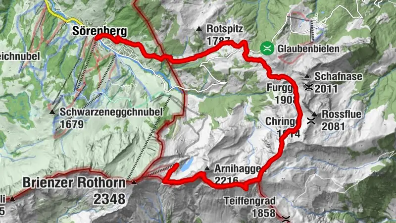 Steinbock-Trek Brienzer Rothorn 2. Etappe