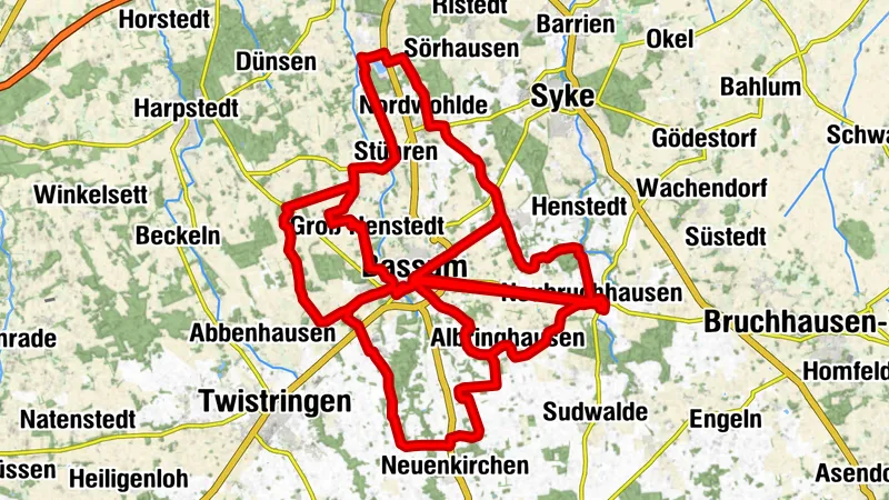 Bassumer Fahrrad-Rundweg