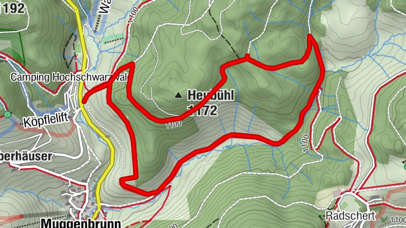 Winterliche Rundwanderung am Heubühl
