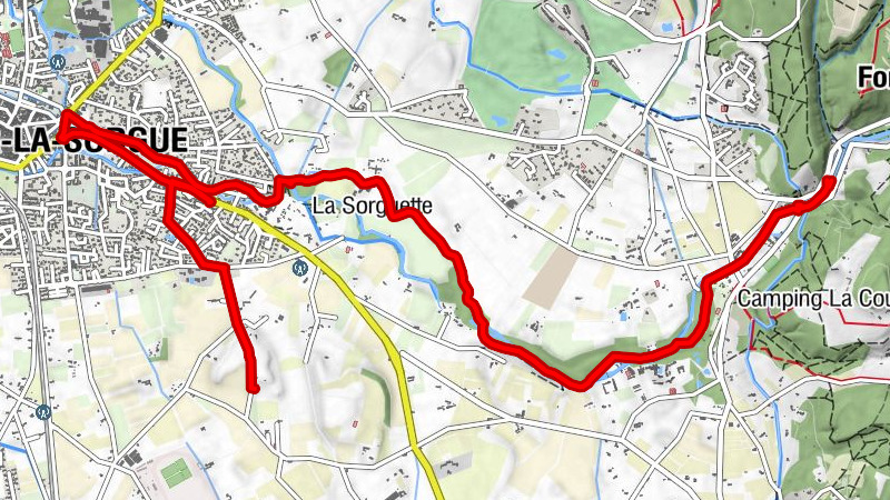 Fontaine-de-Vaucluse, Provence-Alpes-Côte d'Azur/Frankreich