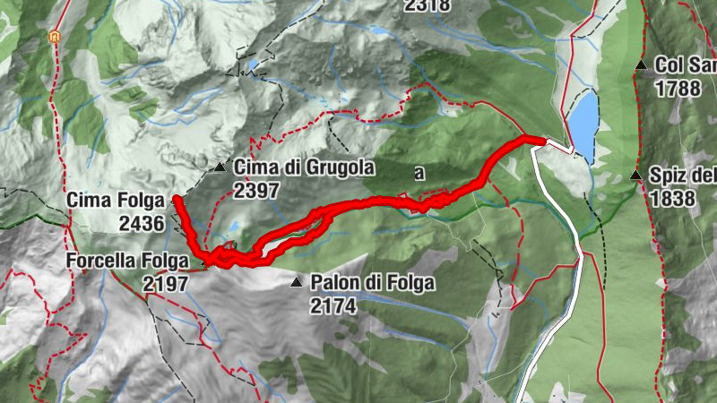 Scialpinismo Cima Folga