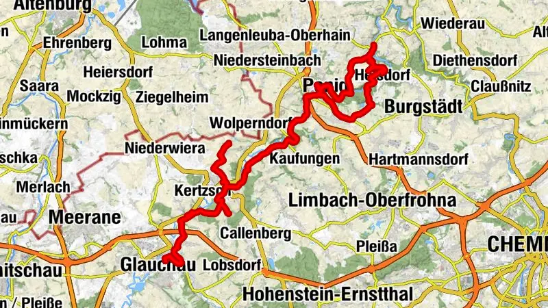Radlerfrühling im Muldental am 1. Mai