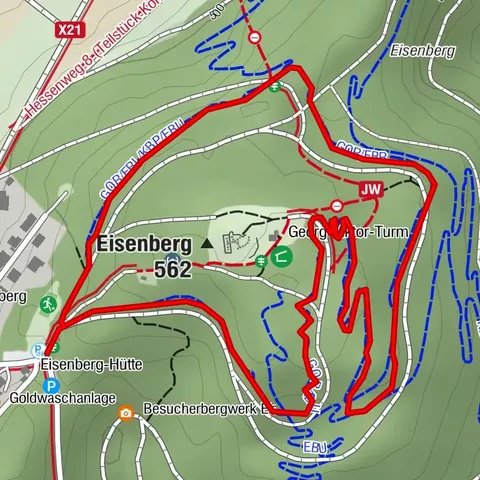 Green Trails Korbach - Gold-Runde (GOR)