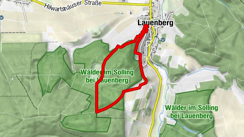 Lebensraumroute - Der Eichenwald im Solling große Runde (LRR 3)