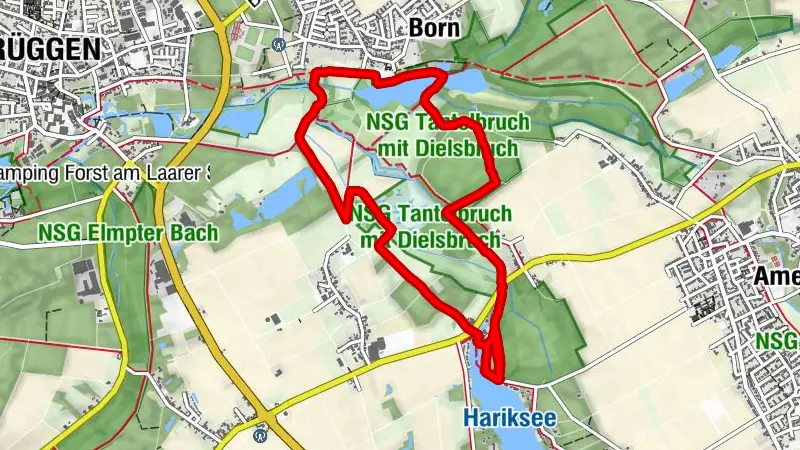 Zwei-Seen-Runde bei Brüggen