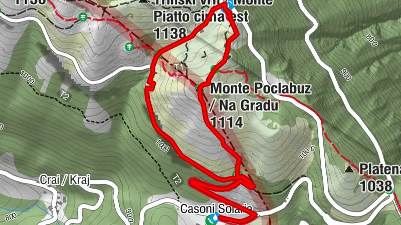 Rundweg des Freilichtmuseums am Kolovrat