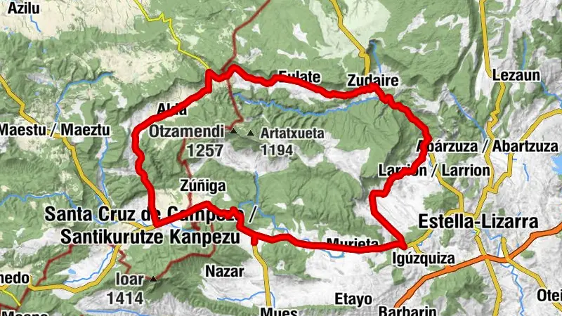 Acedo - Crucero de Aramendia - Ermita de San Eloy - Humilladero de Zúñiga